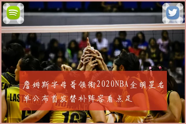 詹姆斯字母哥领衔2020NBA全明星名单公布首发替补阵容看点足