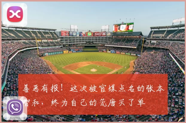 善恶有报！这次被官媒点名的张本智和，终为自己的荒唐买了单
